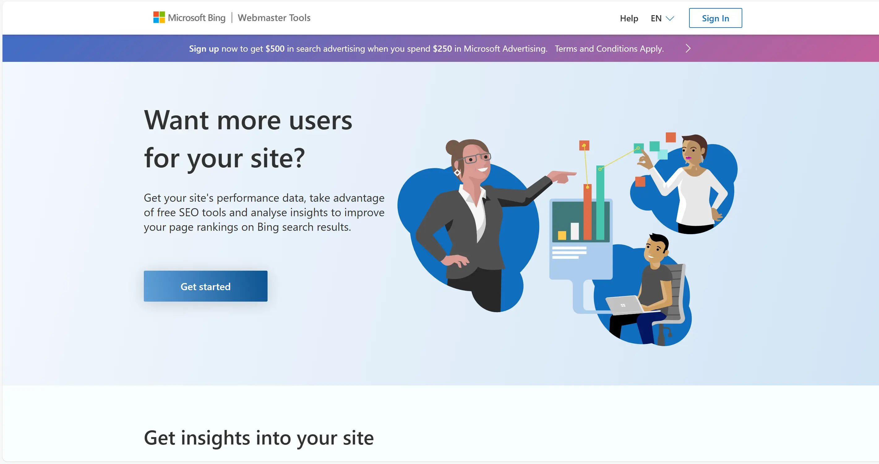 Bing Webmaster Tools Bing Webmaster Tools
