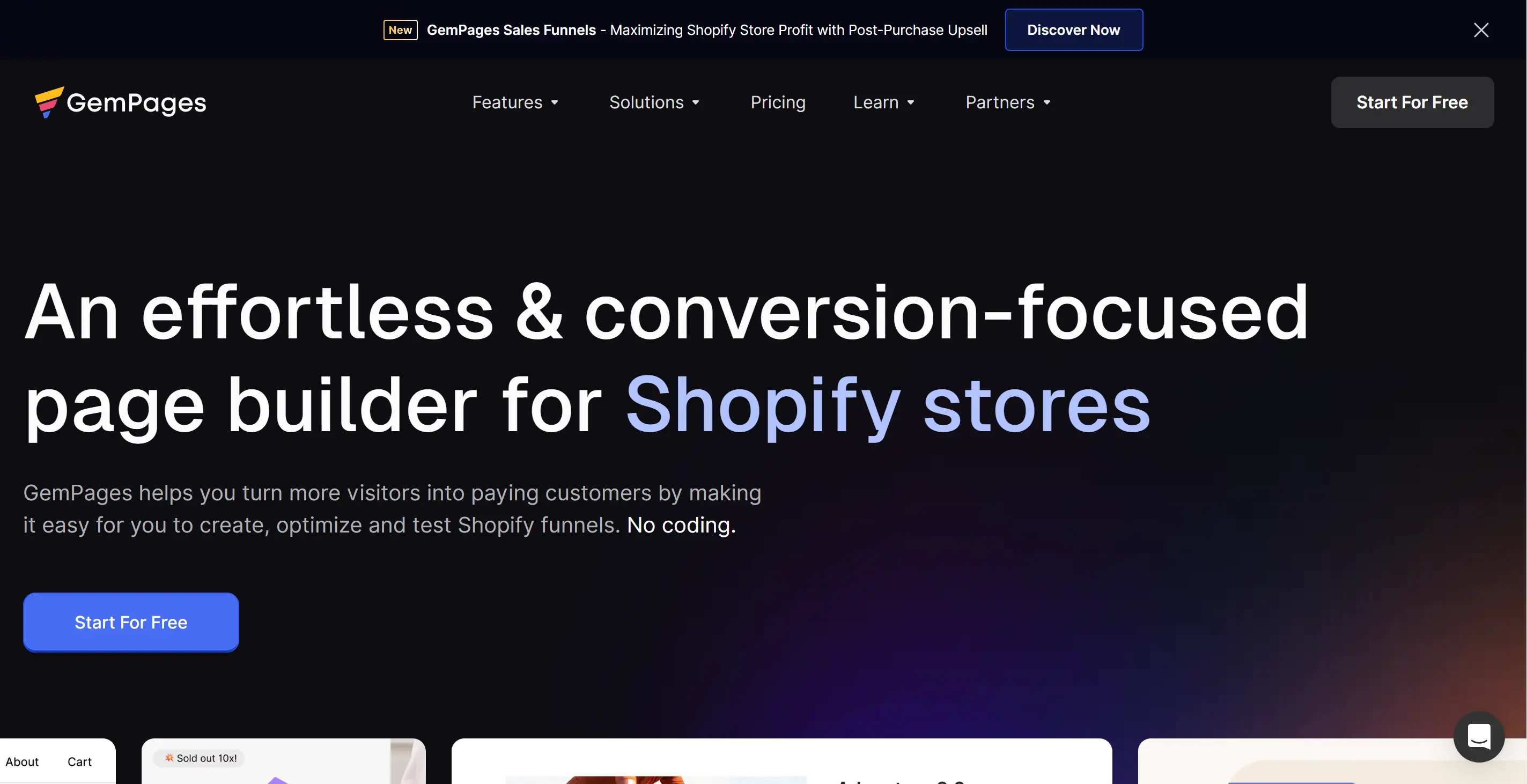GemPages - Conversion-focused Storefront Builder for Shopify GemPages - Conversion-focused Storefront Builder for Shopify