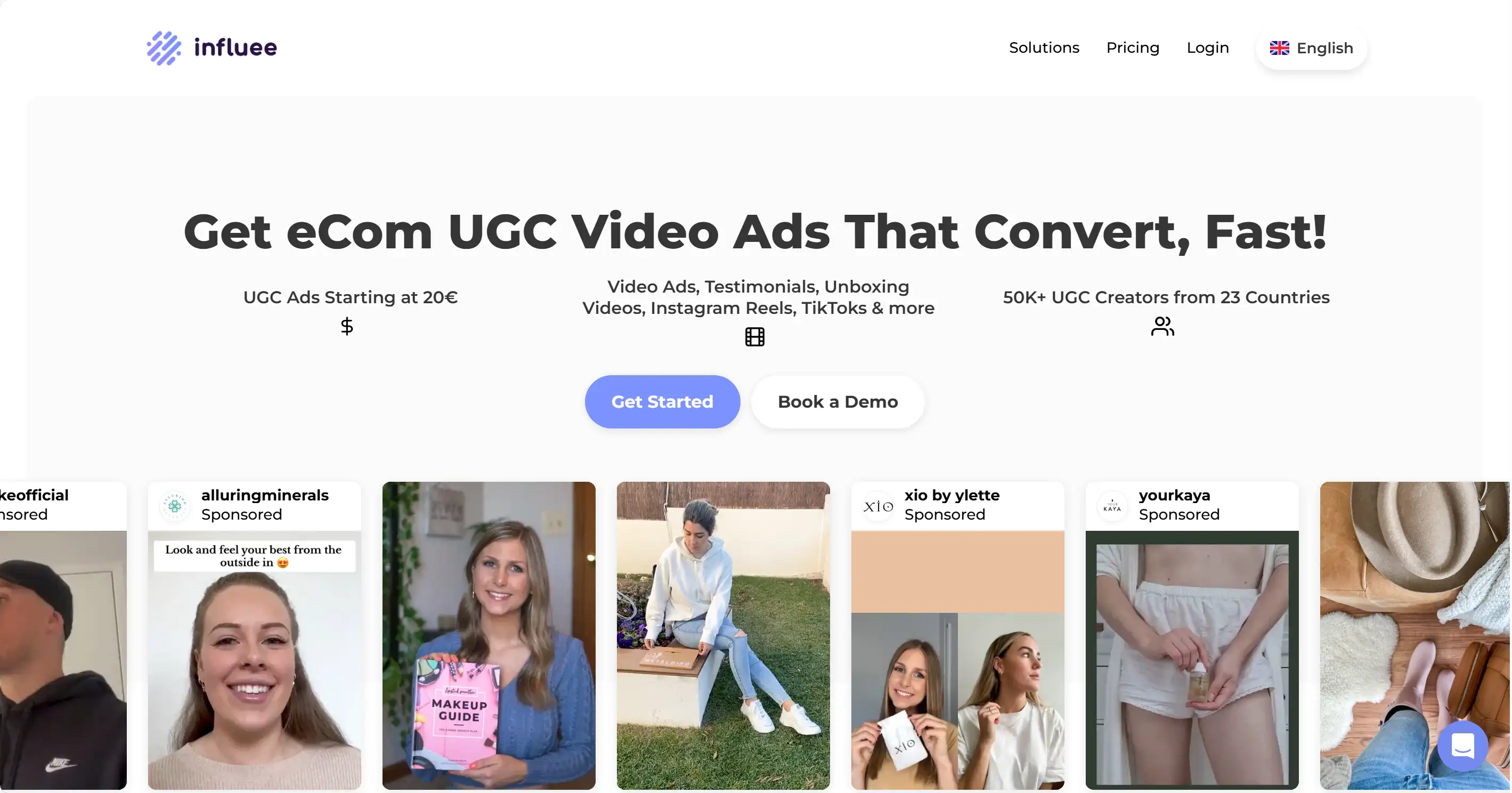 Influee - UGC Platform for Brands & Agencies Influee - UGC Platform for Brands & Agencies