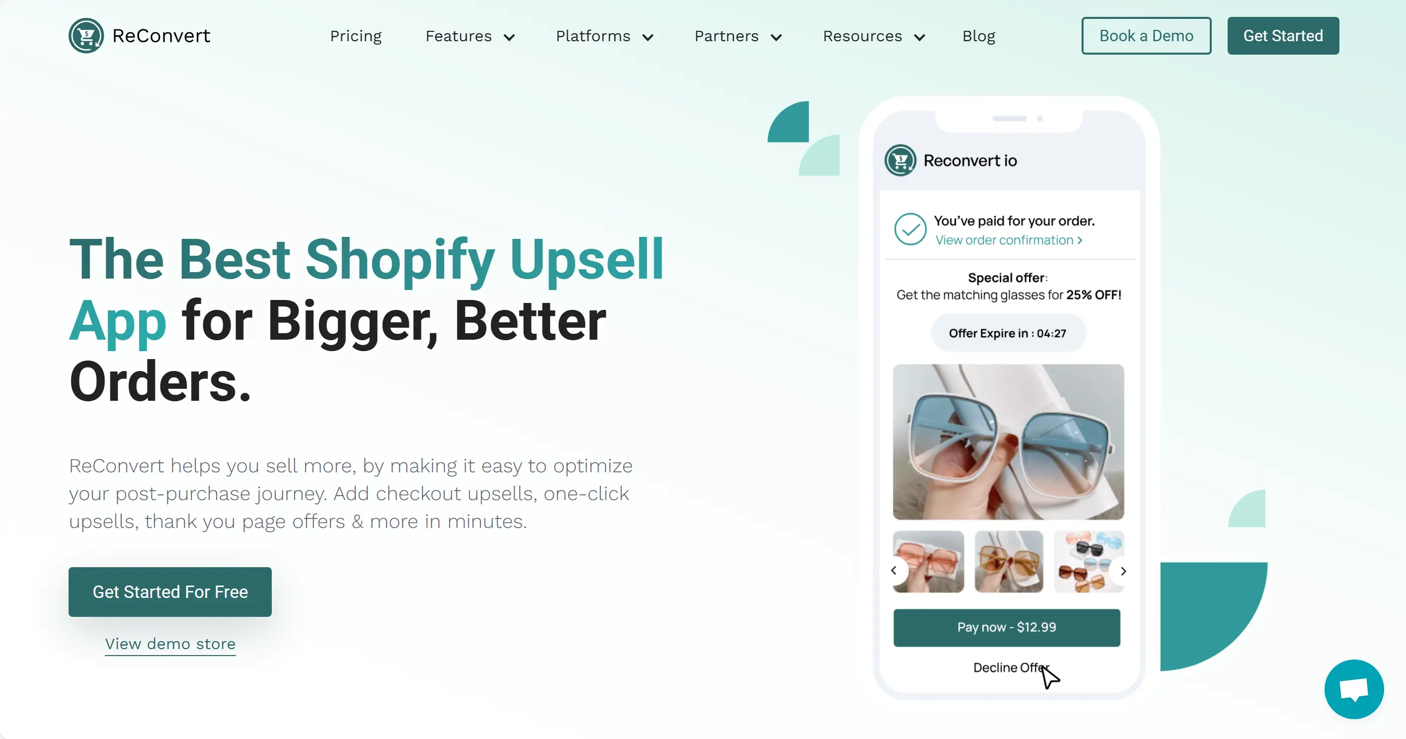 ReConvert Post Purchase Upsell