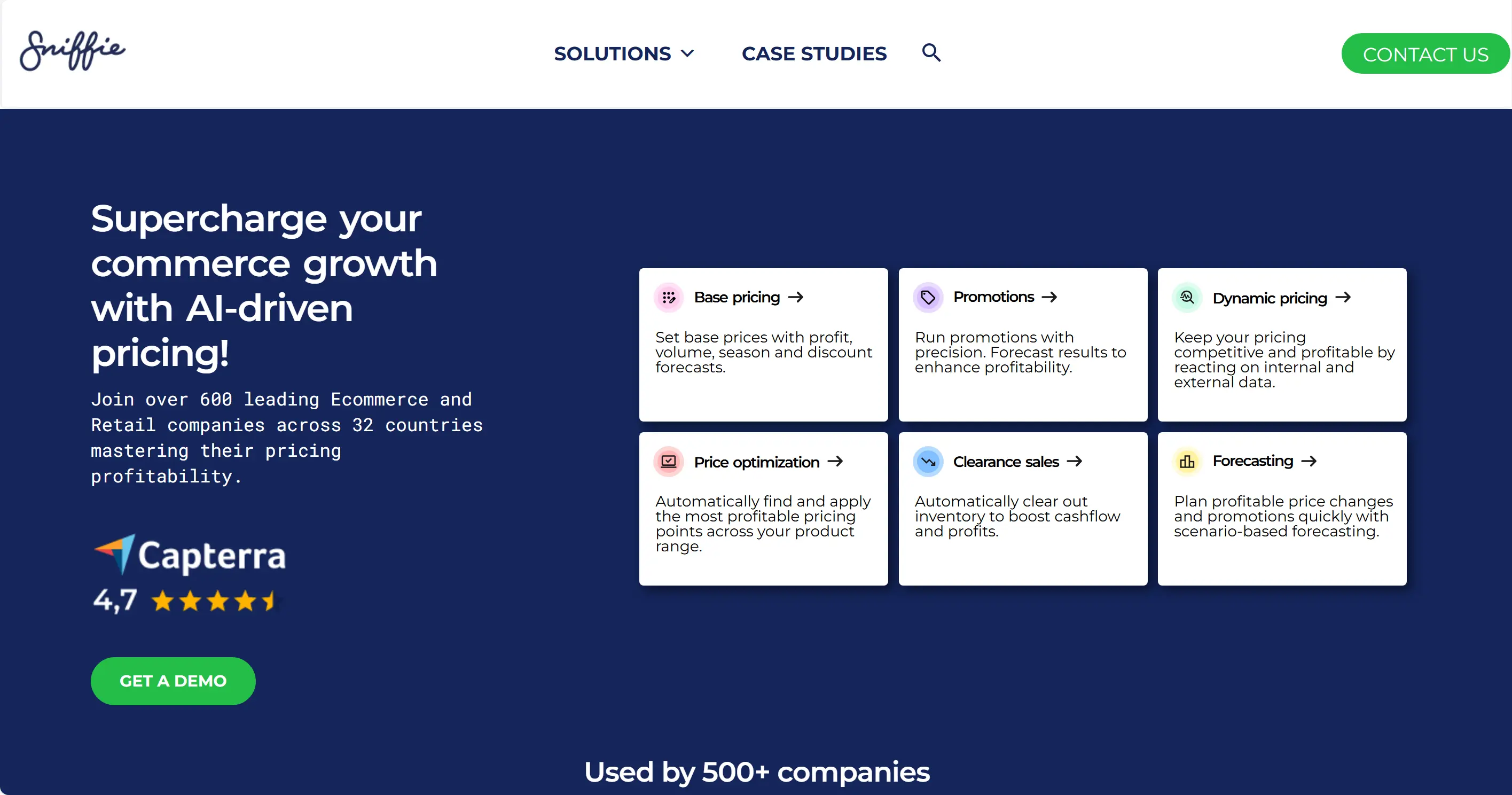 Sniffie - AI-Driven Pricing Tool for Ecommerce Sniffie - AI-Driven Pricing Tool for Ecommerce