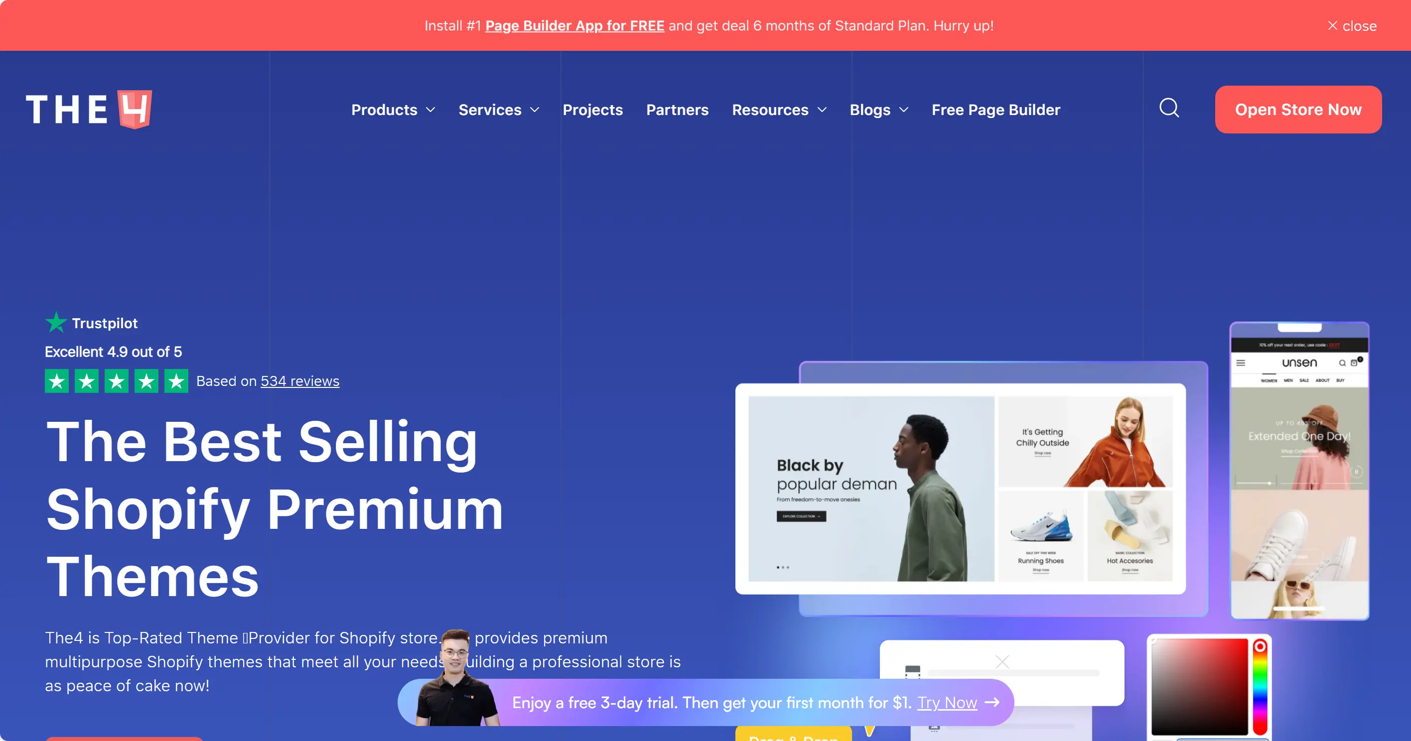 The4 - Free and Premium Shopify Themes & Templates The4 - Free and Premium Shopify Themes & Templates